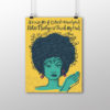 Don't Touch My Hair 18X24 Poster