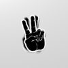 Peace Hand Sticker
