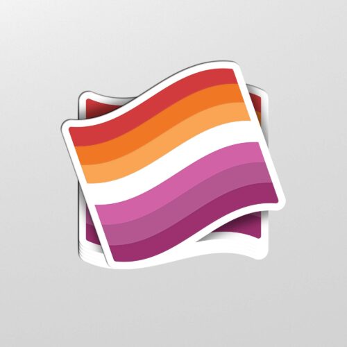 Lesbian Pride Sticker