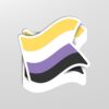 Non-Binary Pride Sticker