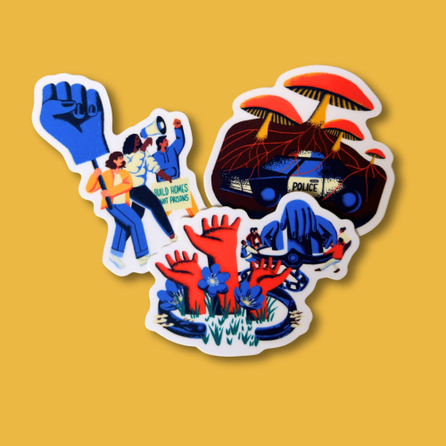 Dreaming Restorative Futures LRC Sticker Collection