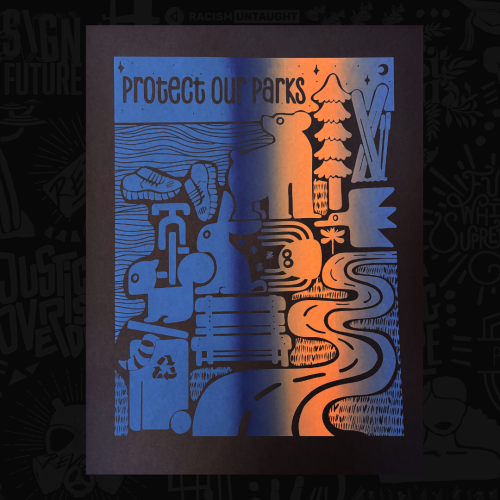 2025 Posters for Parks Exclusive: Park Noir